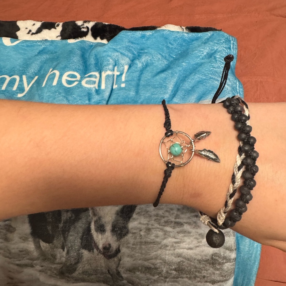 Handmade Dreamcatcher Bracelet – Adjustable